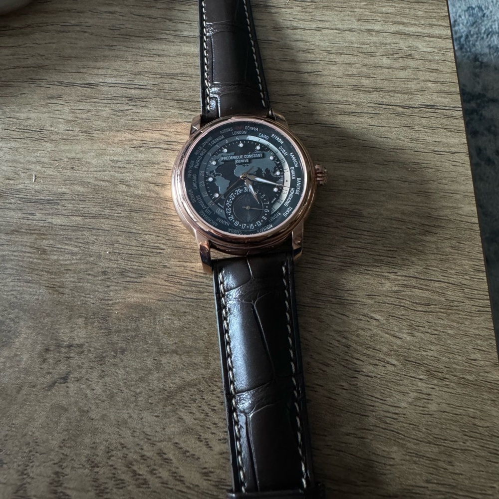 Frédérique constant world timer